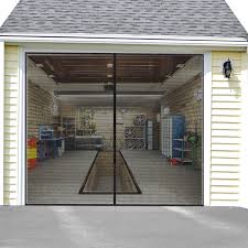 9x7 ft magnetic garage door screen for