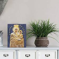 Tabletop Glossy Panel Religious Icon