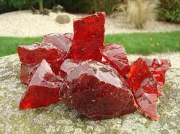 Glass Rocks Red Buy Glass Chunks