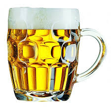 Dimple Beer Tankard Whole Pint