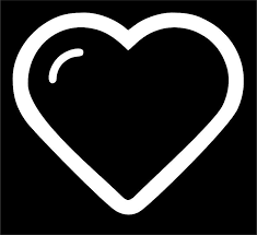 Heart Decal Vinyl Sticker Car Bumper