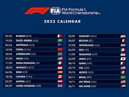 F1 Announces Full Of Verve 2023