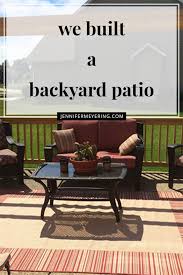 Backyard Patio Jennifer Meyering
