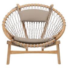 Woven Rope Outdoor Papasan Chair