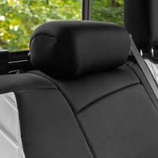 Fh Group Neoprene Custom Fit Seat Covers For 2019 2023 Chevrolet Silverado 1500 2500hd 3500hd Wt To Custom To Lt