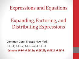 Equations Expanding Factoring