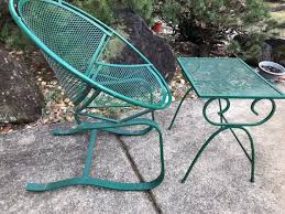 Iron Patio Salterini Chairs