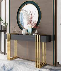 Console Table Mirrored Console Tables