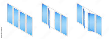 Closed Glass Balcony Doors Icons