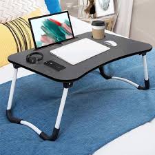 Portable Cup Holder Laptop Table