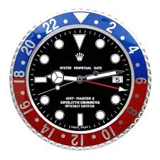 Gmt Master Ii Pepsi Style Wall Clock