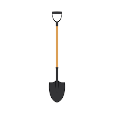 Premium Vector Garden Shovel Icon