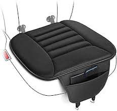 Car Seat Cushion With Pocket Ergonomic