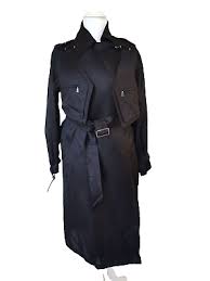 Max Mara Trench Coat In Silk Us8