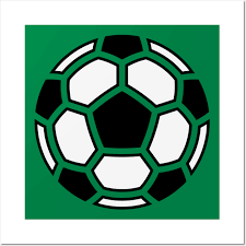 Soccer Mosaic Ball Logo Symbol