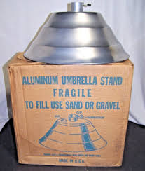 Aluminum Garden Patio Umbrella Stands