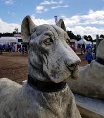 Great Dane Dogs Garden Statues