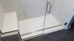 Three Wall Shower Base Three Side
