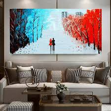 Palette Knife Painting Colorful