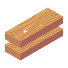 An Icon Design Of Wood Planks Editable