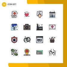 Hospital Cleaning Vector Art Icons