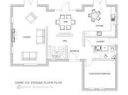 Ground Floor Plan For Living Room And