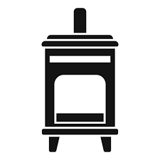 Outline Vector Air Gas Brick Burn
