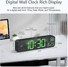 Wabjtam Digital Clock Large Display