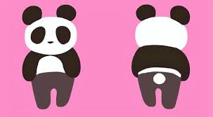 Panda Wearing Tights No Line Icon Etc