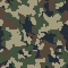 Pixel Camo Seamless Digital Camouflage