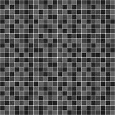 Black Tile Background Mosaic Tile