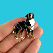 Folditcreations Bernese Mountain Dog Enamel Pin Bernese Dog Jewelry Dog Pin Bernese Dog Gift Bernie Gifts Bernese Dog Pin Dog Gifts Berner Dog Berner Dog
