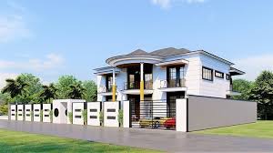 Duplex House Design In Philippines 3d