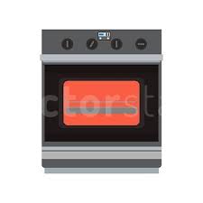 Kitchen Stove With Oven Cooking