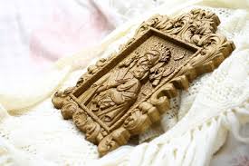 Wood Carving Religious Wall Art