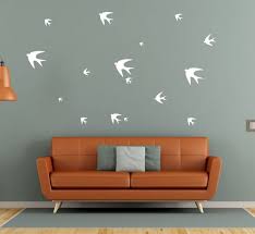 Swallow Bird Wall Stickers Pack Of 24