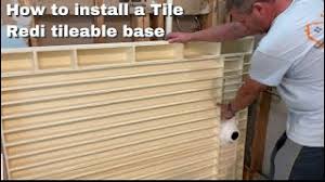 How To Set A Tile Redi Shower Base