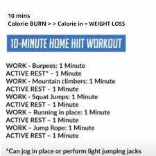 Home Workout Plan At Best In