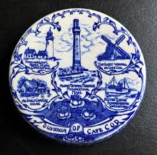 Vintage Delft Blue Cape Cod Mass Hot