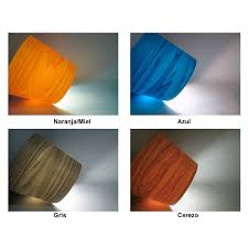 Icono Tower E27 Wood Table Lamp