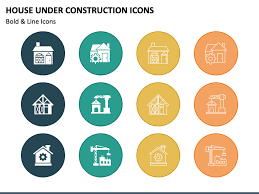 House Under Construction Icons