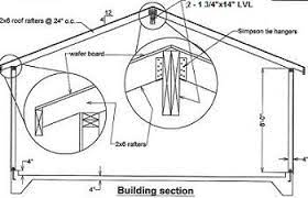 beam size for 20ft by 20ft shed