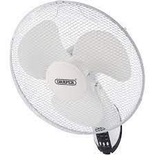 Draper Oscillating Wall Mounted Fan