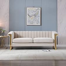 Modern Velvet Chesterfield Sofa