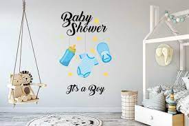 Newborn Boy Wall Sticker Baby Shower