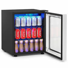60 Can Beverage Mini Refrigerator W