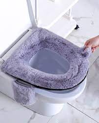 This Fluffy Toilet Seat Cover Comes