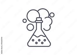 Vetor De Chemistry Icon Showing A