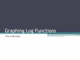Ppt Graphing Log Functions Powerpoint