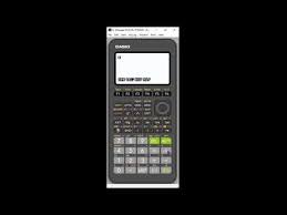 Fx 9750giii Graphing Calculator Table